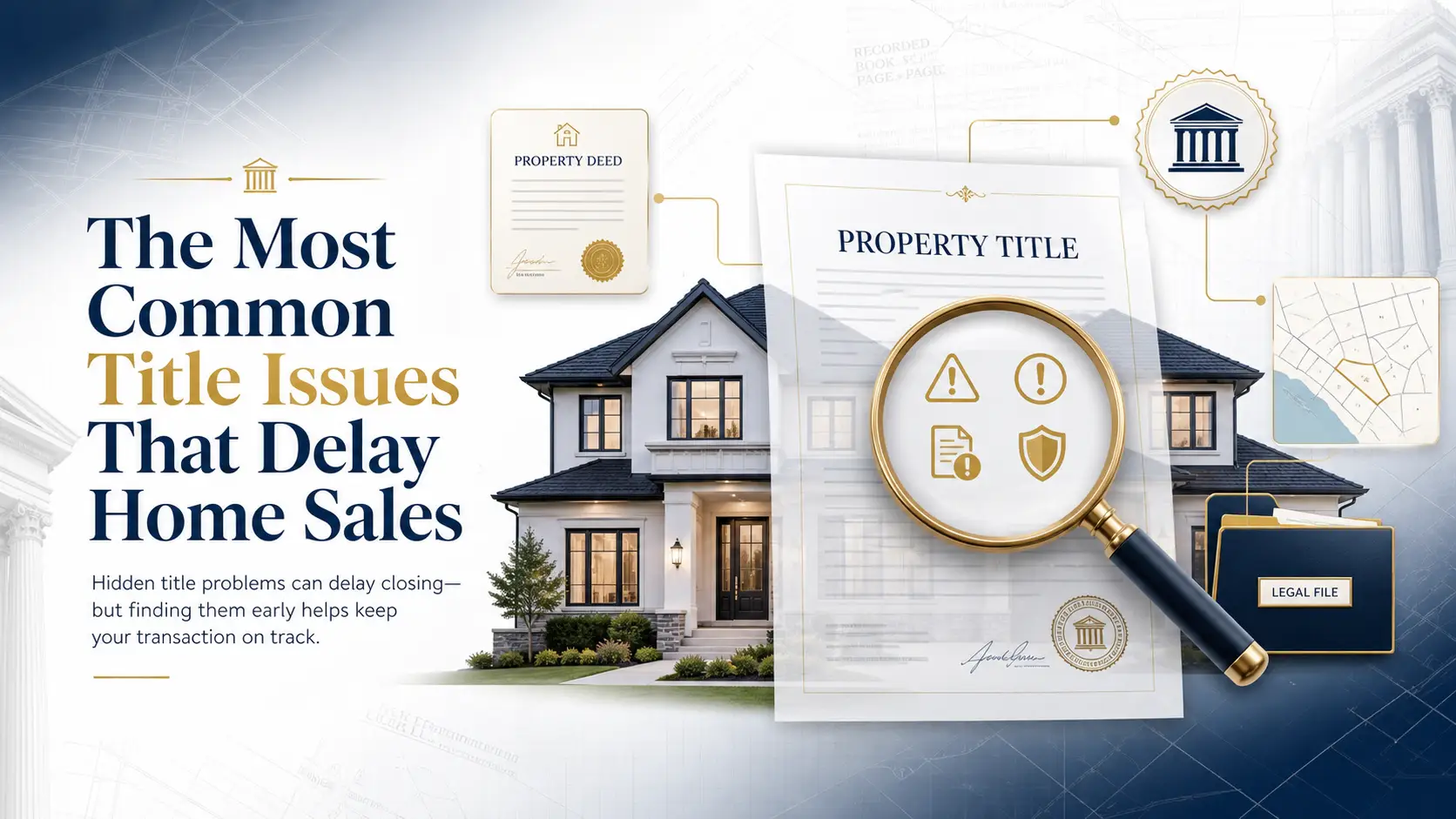The Most Common Title Issues That Delay Home Sales