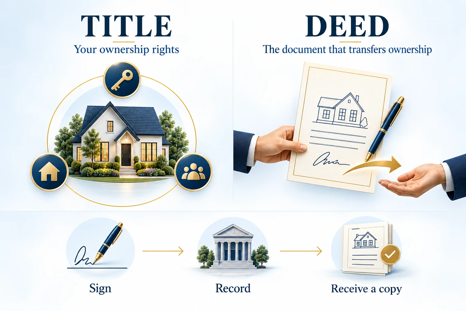 How to Explain Title vs. Deed to Your Buyers
